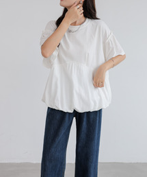異素材切り替えTEE