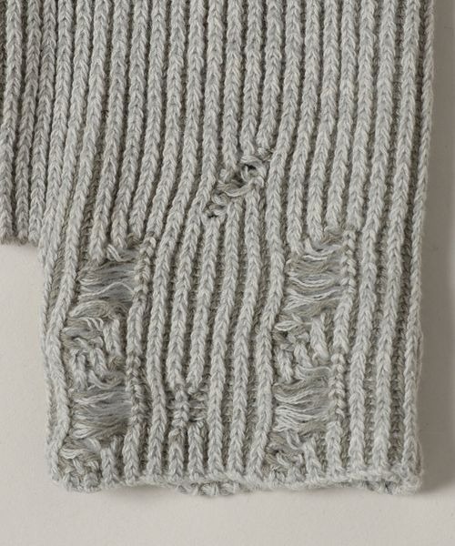 JEANASIS（ジーナシス）の「ダメージリブアームカバー/113033（アームカバー・レディース・グレー/ピンク/ブラック・FREE）」の10枚目の写真