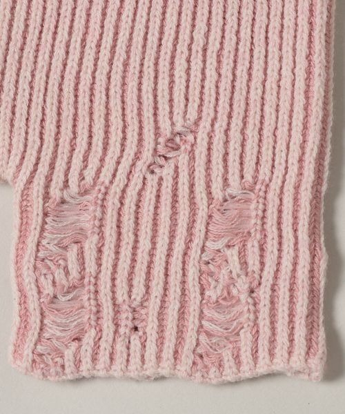 JEANASIS（ジーナシス）の「ダメージリブアームカバー/113033（アームカバー・レディース・グレー/ピンク/ブラック・FREE）」の11枚目の写真