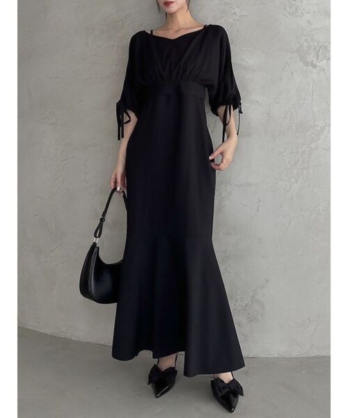 dazzlin（ダズリン）の「エレガントバレエリボンパンプス（パンプス・レディース・ブラック/パープル/ベージュ/オフホワイト/グレー/ピンク・LARGE/MEDIUM）」の10枚目の写真