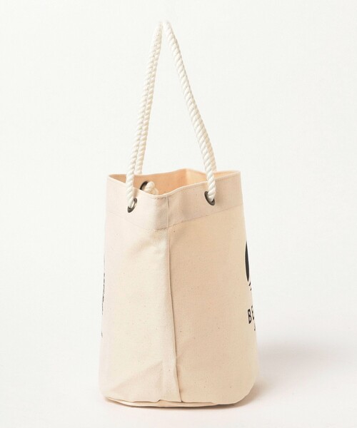 BEAMS JAPAN（ビームス　ジャパン）の「神戸ザック / 別注 神戸風月堂 ゴーフル トートバッグ（トートバッグ・レディース・ピンク/ブラウン/ナチュラル・ONE SIZE）」の6枚目の写真