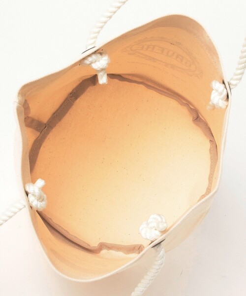 BEAMS JAPAN（ビームス　ジャパン）の「神戸ザック / 別注 神戸風月堂 ゴーフル トートバッグ（トートバッグ・レディース・ピンク/ブラウン/ナチュラル・ONE SIZE）」の8枚目の写真