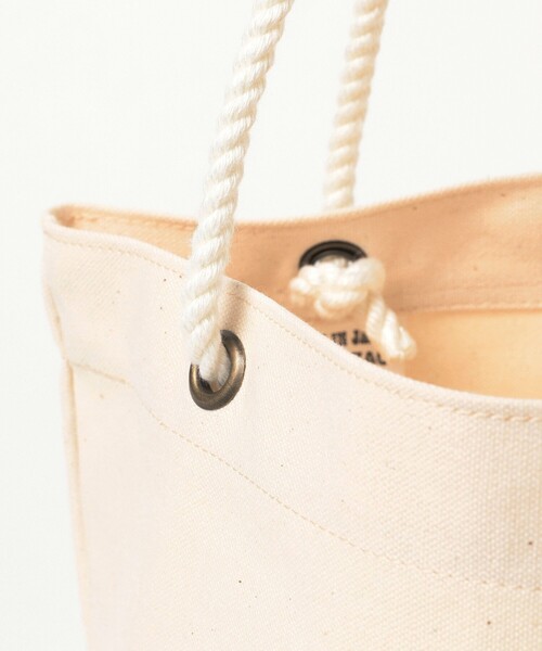 BEAMS JAPAN（ビームス　ジャパン）の「神戸ザック / 別注 神戸風月堂 ゴーフル トートバッグ（トートバッグ・レディース・ピンク/ブラウン/ナチュラル・ONE SIZE）」の9枚目の写真