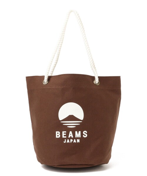 BEAMS JAPAN（ビームス　ジャパン）の「神戸ザック / 別注 神戸風月堂 ゴーフル トートバッグ（トートバッグ・レディース・ピンク/ブラウン/ナチュラル・ONE SIZE）」の10枚目の写真