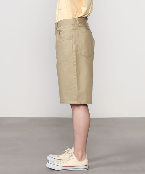 DANTON（ダントン）の「DANTON | コットンカツラギ 5ポケットショーツ MEN（その他パンツ・メンズ・オフホワイト/ベージュ・38/42/40）」の6枚目の写真