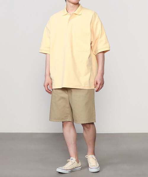 DANTON（ダントン）の「DANTON | コットンカツラギ 5ポケットショーツ MEN（その他パンツ・メンズ・オフホワイト/ベージュ・38/42/40）」の5枚目の写真