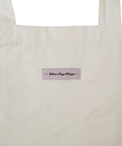 whim(ウィム)の「【NEW】"W" logo tote bag(トートバッグ・レディース・ホワイト/ブラック・FREE)」の5枚目の写真