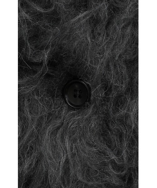 CLANE（クラネ）の「CLANE/クラネ/SHAGGY SHORT KNIT CARDIGAN（カーディガン/ボレロ・レディース・チャコールグレー/ベージュ/ピンク・1）」の9枚目の写真