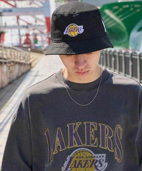 セール】NBA/エヌビーエー 別注 ロゴ刺繍 バケットハット（ハット