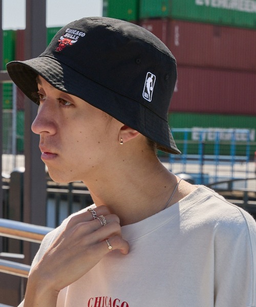 NBA■NBAミニワッペンポイントBUCKET HAT■送料込 NBA□NBAミニワッペンポイントBUCKET HAT□送料込 (NBA/ハット
