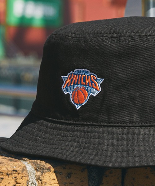 セール】NBA/エヌビーエー 別注 ロゴ刺繍 バケットハット（ハット