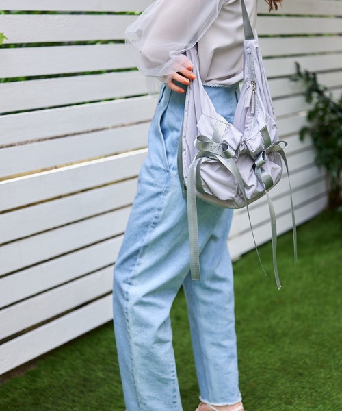 【新品未使用】mysty woman アイボリー ショルダーバッグ リボン 楽天市場】リボンモチーフバッグ mysty woman ミスティウーマン