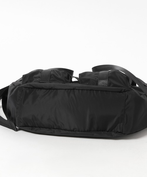 ■【mysty woman】未使用シャーリングドロストBAG ブラック mysty woman ショルダーバッグ バッグ シャーリングショルダー
