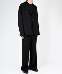 フレアスラックス【LAD MUSICIAN】 LAD MUSICIAN [ラッドミュージシャン] ESTER SERGE FLARE SLACKS