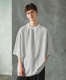 CTHY（シティ）の「オーバーサイズリラクシングサマーツイードハーフスリーブTシャツ（Tシャツ/カットソー）」