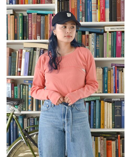 セール】タンクレイヤードショートロングスリーブTee（Tシャツ