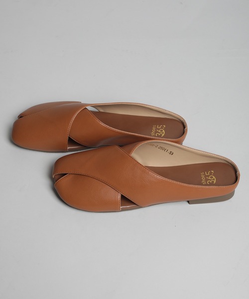 shoes365(シューズスリーシックスファイヴ)の「【shoes365】クロスデザインサンダル (SS)(サンダル・レディース・オフホワイト/ベージュ/ブラウン・23.0cm/23.5cm/24.0cm/24.5cm/22.5cm/25.0cm)」の10枚目の写真