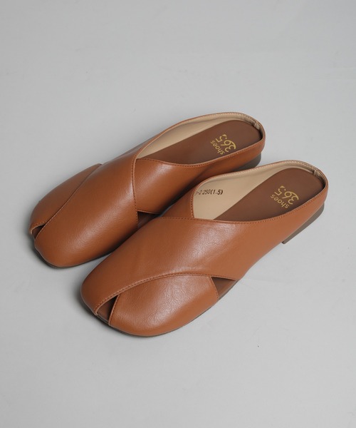 shoes365(シューズスリーシックスファイヴ)の「【shoes365】クロスデザインサンダル (SS)(サンダル・レディース・オフホワイト/ベージュ/ブラウン・23.0cm/23.5cm/24.0cm/24.5cm/22.5cm/25.0cm)」の11枚目の写真
