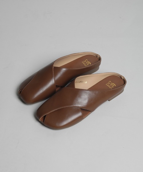 shoes365(シューズスリーシックスファイヴ)の「【shoes365】クロスデザインサンダル (SS)(サンダル・レディース・オフホワイト/ベージュ/ブラウン・23.0cm/23.5cm/24.0cm/24.5cm/22.5cm/25.0cm)」の20枚目の写真