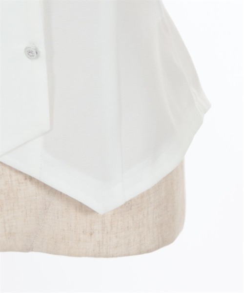 axes femme（アクシーズファム）の「コルセット風ダブルボタンブラウス（シャツ/ブラウス・レディース・ホワイト/ブラック/ブルーグリーン・FREE）」の16枚目の写真