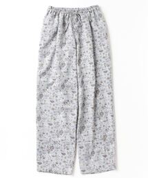 manipuri アンティークフラワーロングパンツ