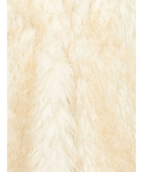 MURUA（ムルーア）の「フェイクファーオーバージレ（ベスト・レディース・グレー/アイボリー・FREE）」の12枚目の写真