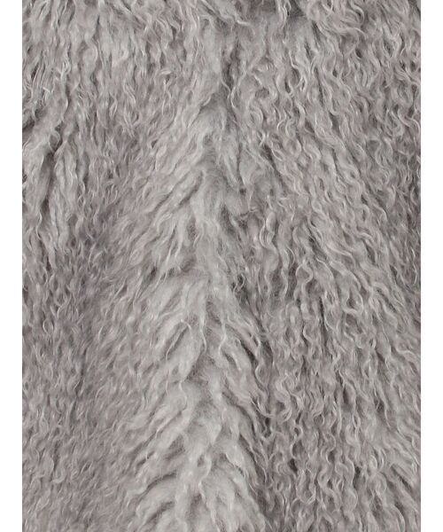 MURUA（ムルーア）の「フェイクファーオーバージレ（ベスト・レディース・グレー/アイボリー・FREE）」の13枚目の写真