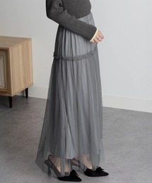 RANAN（ラナン）の「フリルボリュームチュールスカート（スカート）」