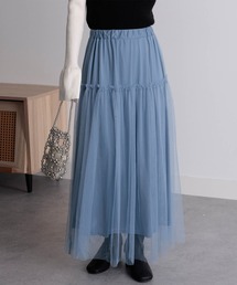 RANAN（ラナン）の「フリルボリュームチュールスカート（スカート）」