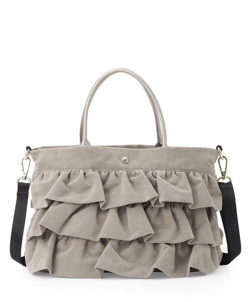 grove(グローブ)の「◆ティアード2WAYトート(トートバッグ・レディース・ダークグレー/ブラック/ライトグレー/ブラック系その他4/ブラウン系その他5/ライトグレー系3・00)」の22枚目の写真