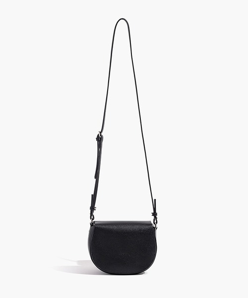 YAHKI(ヤーキ)の「YAHKI/ヤーキ VEAGAN LEATHER ハーフムーンバッグ(ショルダーバッグ・レディース・ブラック/アイボリー/ブルー・FREE)」の11枚目の写真