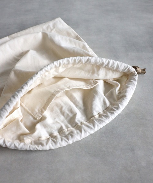 Bonjour Sagan（ボンジュールサガン）の「巾着付きメッシュバッグ（ショルダーバッグ・レディース・ブラック/アイボリー・FREE）」の22枚目の写真