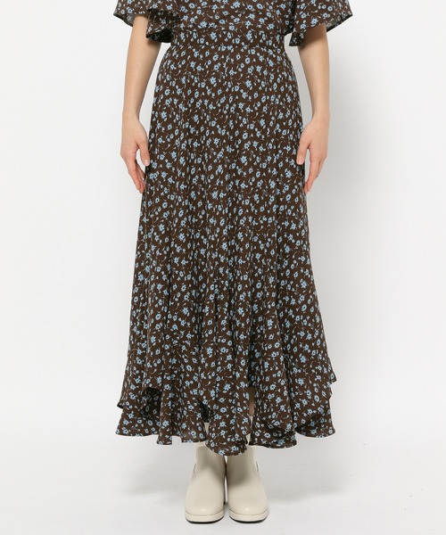 mysty woman（ミスティウーマン）の「エスカルゴマーメイドスカート2 140917（スカート・レディース・ブラウン系その他/ブラック系その他/ホワイト系その他/ブラック/アイボリー・FREE）」の22枚目の写真