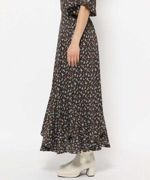 mysty woman（ミスティウーマン）の「エスカルゴマーメイドスカート2 140917（スカート・レディース・ブラウン系その他/ブラック系その他/ホワイト系その他/ブラック/アイボリー・FREE）」の21枚目の写真