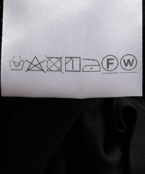 PROVOKE (プロヴォーク)の「《NOBLE別注》PROVOKE/プロヴォーク フリルロングT(Tシャツ/カットソー・レディース・ブラック/ホワイト・FREE)」の9枚目の写真