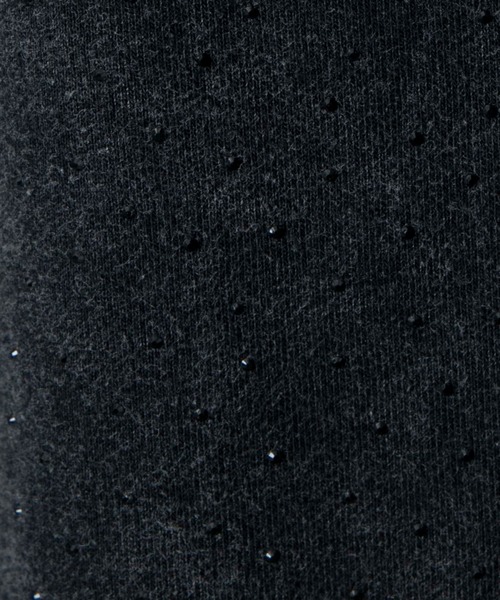 Figments（フィグメンツ）の「スーパービッグビジューZIPパーカー（パーカー・レディース・スミクロ・X-LARGE）」の13枚目の写真