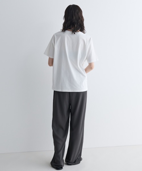 MERLOT(メルロー)の「アニマルイラストTシャツ(Tシャツ/カットソー・レディース・ネイビー/オフホワイト・FREE)」の15枚目の写真