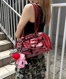 リボンボストンバッグ