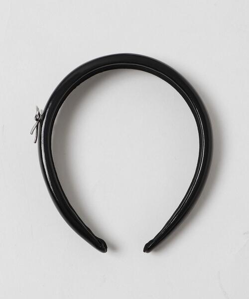 WEGO(ウィゴー)の「WEGO/ワンポイントメタルリボンカチューシャ(カチューシャ・レディース・ブラック/シルバー・FREE)」の3枚目の写真