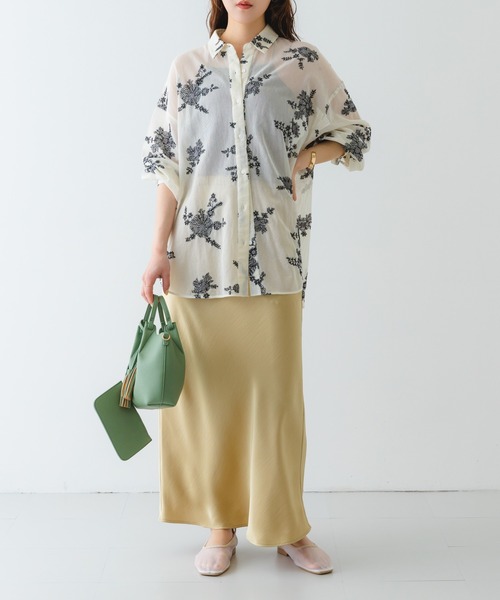 RODE SKO（ロデスコ）の「ポーチ付タックミニショルダーバッグ（ショルダーバッグ・レディース・ブラック/オレンジ/アイボリー/グレー/ミント・ONE）」の19枚目の写真