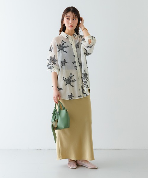 RODE SKO（ロデスコ）の「ポーチ付タックミニショルダーバッグ（ショルダーバッグ・レディース・ブラック/オレンジ/アイボリー/グレー/ミント・ONE）」の21枚目の写真