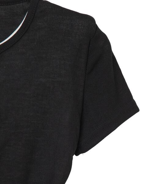 dispark（ディスパーク）の「DISPARK/サイドギャザーアンサンブル風T（アンサンブル・レディース・グレー/ブラック・FREE）」の18枚目の写真