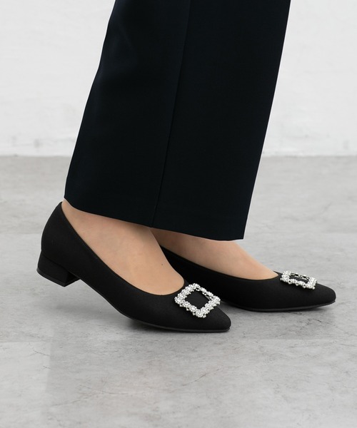 Honeys（ハニーズ）の「モチーフ付ポインテッドパンプス（パンプス・レディース・ブラック/ライトベージュ/ブラック系その他/モカ/ライトカーキ・22.5/23.0/23.5/24.0/24.5）」の7枚目の写真