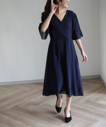 シフォンワンピース