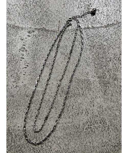 EMODA（エモダ）の「ボックスEマークネックレス（ネックレス・レディース・シルバー/ゴールド・FREE）」の5枚目の写真