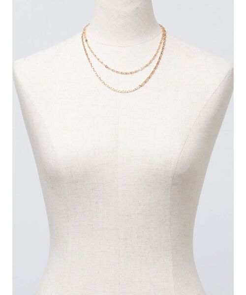 EMODA（エモダ）の「ボックスEマークネックレス（ネックレス・レディース・シルバー/ゴールド・FREE）」の17枚目の写真