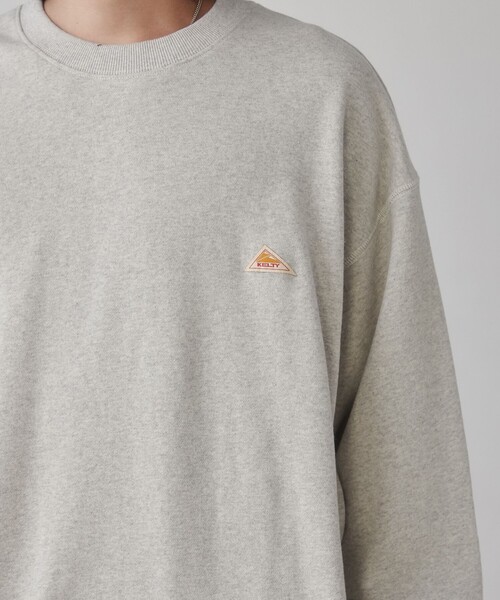 KELTY（ケルティ）の「KELTY（ケルティ）別注裏毛クルーネックスウェット（WEB限定カラー）（スウェット・メンズ・ホワイト/ライトグレー/ブラック/ダークブラウン/グレー/ワインレッド・L/M）」の22枚目の写真