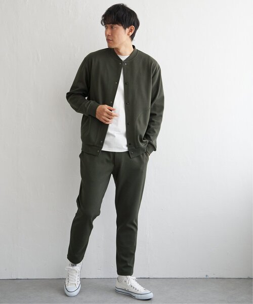 ikka（イッカ）の「【セットアップ対応】テックストレッチボタンカーディガン（カーディガン/ボレロ・メンズ・ブラック/オリーブ/スモークグレー・M/L/XL/S）」の22枚目の写真