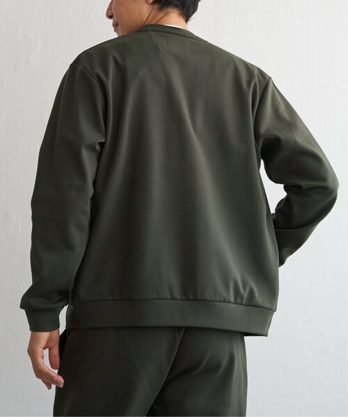 ikka（イッカ）の「【セットアップ対応】テックストレッチボタンカーディガン（カーディガン/ボレロ・メンズ・ブラック/オリーブ/スモークグレー・M/L/XL/S）」の18枚目の写真