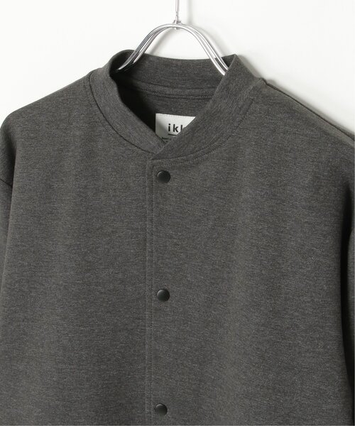 ikka（イッカ）の「【セットアップ対応】テックストレッチボタンカーディガン（カーディガン/ボレロ・メンズ・ブラック/オリーブ/スモークグレー・M/L/XL/S）」の5枚目の写真